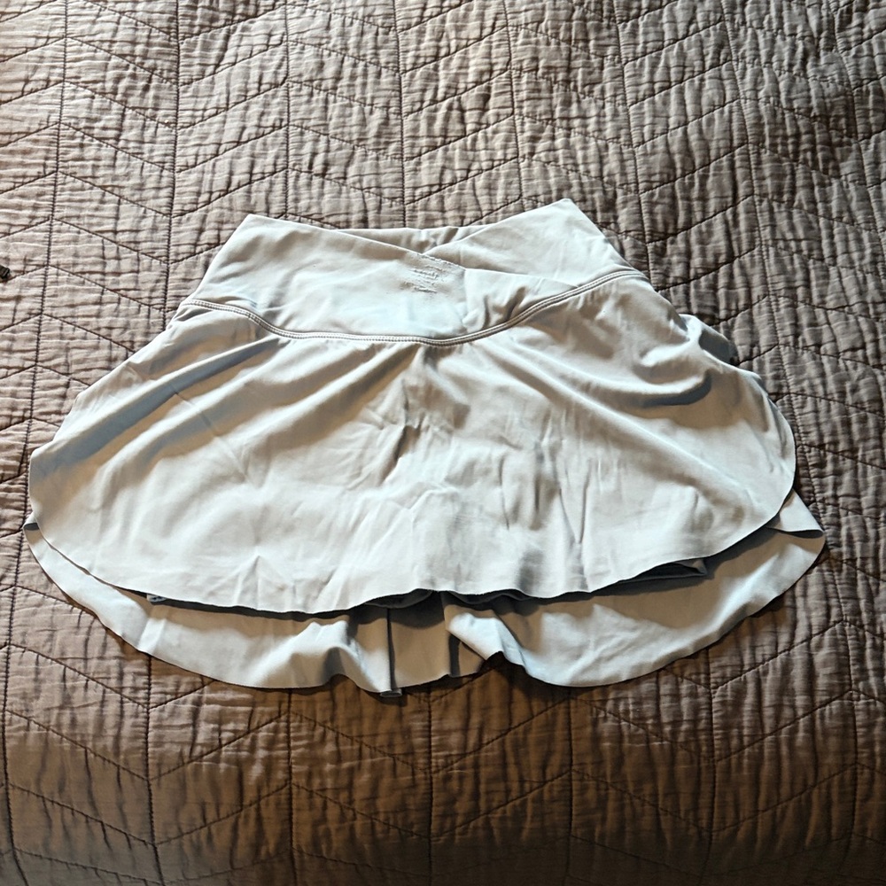 Halara Athletic Skirt with Shorts Sky Blue